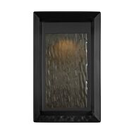 Urbandale 1-Light LED Outdoor Wall Fixture in Textured Black