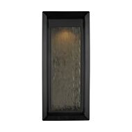Urbandale 1-Light LED Outdoor Wall Fixture in Textured Black