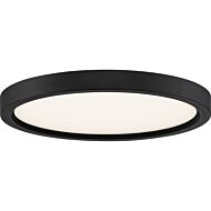 Quoizel Outskirts 11 Inch Ceiling Light in Oil Rubbed Bronze