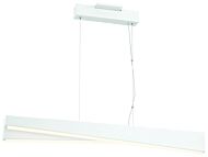 George Kovacs So Inclined 36 Inch Linear Pendant Light in Sand White
