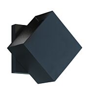 George Kovacs Revolve 2 Light 5 Inch Wall Sconce in Black