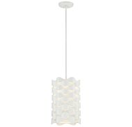 George Kovacs Coastal Current 9 Inch Pendant Light in Sand White