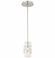 George Kovacs Alecia'S Necklace 4 Inch Pendant Light in Brushed Nickel