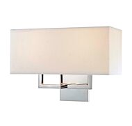 George Kovacs Rectangular Wall Sconce in Chrome