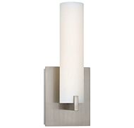 George Kovacs Tube LED Wall Sconce in Brushed Nickel