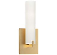 George Kovacs Tube 2 Light Wall Sconce in Honey Gold