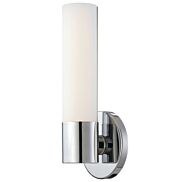 George Kovacs Saber 12 Inch Wall Sconce in Chrome