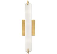 George Kovacs Tube 3 Light Wall Sconce in Honey Gold