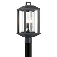 Mccarthy 3-Light Post Lantern in Weathered Graphite