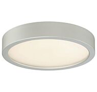 George Kovacs 8 Inch Ceiling Light in Silver