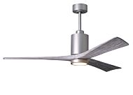 Patricia 1-Light 60" Ceiling Fan in Brushed Nickel