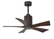 Patricia 1-Light 42" Ceiling Fan in Textured Bronze