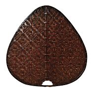 Fanimation Palisade Blade Set of Eight 18 Inch Wide Oval Bamboo in Antique