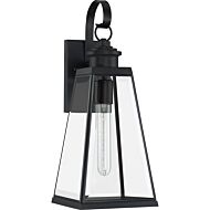 Quoizel Paxton 7 Inch Outdoor Hanging Light in Matte Black
