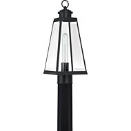 Quoizel Paxton 7 Inch Outdoor Post Light in Matte Black