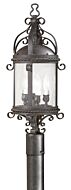 Troy Pamplona 4 Light 27 Inch Outdoor Post Light in Old Bronze