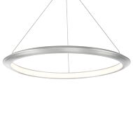 Modern Forms The Ring Pendant Light in Brushed Aluminum