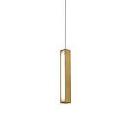 Modern Forms Chaos Pendant Light in Aged Brass