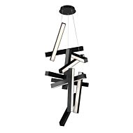 Modern Forms Chaos 12 Light 23 Inch in Black