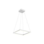 Piazza LED Pendant in White