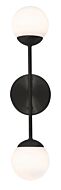 Pearl LED Wall Sconce in Black