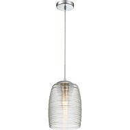 Quoizel Rebound 9 Inch Pendant Light in Polished Chrome