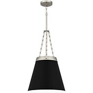 Quoizel Piccolo Pendant 1-Light Pendant in Brushed Nickel