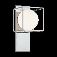 Matteo Squircle 1 Light Wall Sconce In Chrome