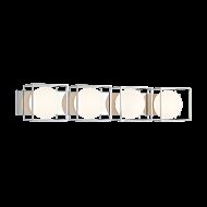 Matteo Squircle 4 Light Wall Sconce In Chrome