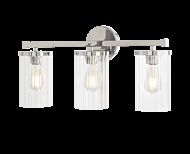 Matteo Liberty 3 Light Wall Sconce In Chrome
