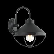 Matteo Fable 1 Light Wall Sconce In Matte Black