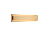 Baretta 1-Light LED Wall Sconce in Aged Gold