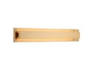 Baretta 1-Light LED Wall Sconce in Aged Gold