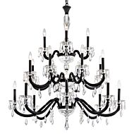 Napoli 20-Light Chandelier in French Gold