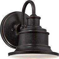 Quoizel Seaford 7 Inch Outdoor Wall Light in Imperial Bronze