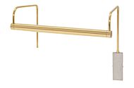 House of Troy Slim Line 15 Inch Picture Light in Polished Brass