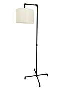 Studio 1-Light Floor Lamp in Black