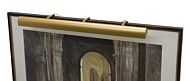 House of Troy Traditional 36 Inch Picture Light in Gold Finish