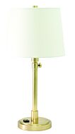 House of Troy Townhouse 28 Inch Table Lamp in Raw Brass