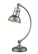 Z-Lite Ramsay 1-Light Table Lamp Light In Burnished Silver