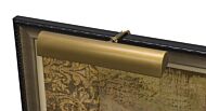 House of Troy Classic Traditional 14 Inch Picture Light in Weathered Brass