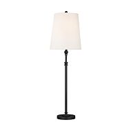 Capri Table Lamp in Aged Iron by Thomas O'Brien