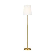 Beckham Classic Floor Lamp in Burnished Brass by Thomas O'Brien