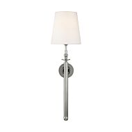 Capri Wall Sconce in Polished Nickel by Thomas O'Brien