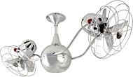 Vent-Bettina 42" Ceiling Fan in Polished Chrome