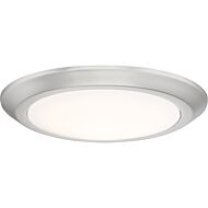 Quoizel Verge 12 Inch Ceiling Light in Brushed Nickel