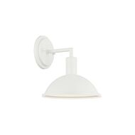 Farmley 1-Light Wall Sconce in White