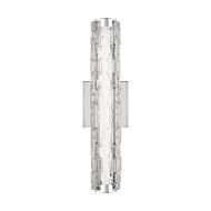 Cutler 1-Light LED Wall Sconce in Chrome