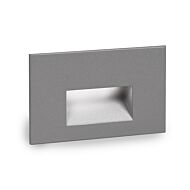LEDme 1-Light LED Step and Wall Light in Brushed Nickel