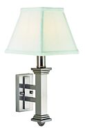 House of Troy Wall Lamp in Satin Nickel Finish